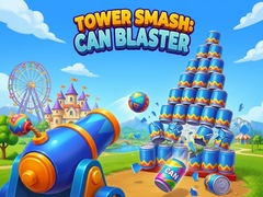Spēle Tower Smash: Can Blaster
