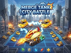 Spēle Merge Tank City Battle 