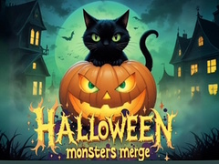 Spēle Halloween monsters merge