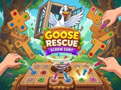 Spēle Goose Rescue: Screw Sort