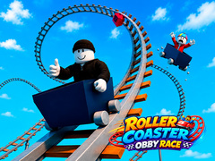 Spēle Roller Coaster: Obby Race
