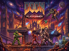 Spēle Doom Eternal Platformer