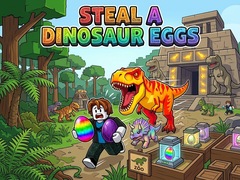 Spēle Steal a Dinosaur Eggs