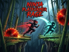 Spēle Ninja Platformer Rage