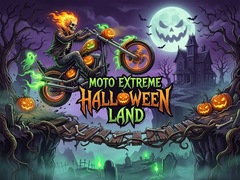 Spēle Moto Extreme Halloween Land