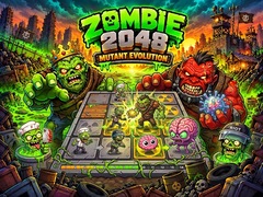 Spēle Zombie 2048: Mutant Evolution