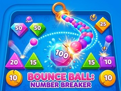 Spēle Bounce Ball: Number Breaker