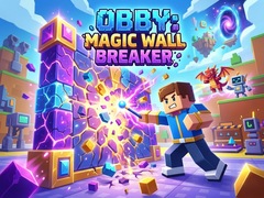Spēle Obby: Magic Wall Breaker