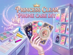 Spēle Princess Clear Phone Case DIY