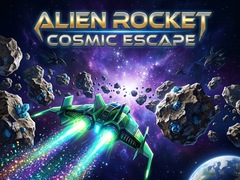 Spēle Alien Rocket: Cosmic Escape