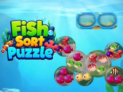 Spēle Fish Sort Puzzle