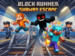 Spēle Block Runner: Subway Escape