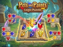 Spēle Pets and Paints: Logic Puzzle