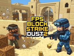 Spēle FPS Block Strike Dust 2