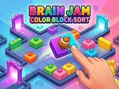 Spēle Brain Jam Color Block Sort
