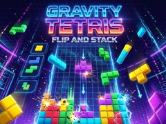 Spēle Gravity Tetris: Flip & Stack