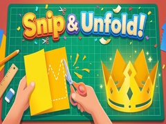 Spēle Snip & Unfold!