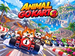 Spēle Animals Go Kart 2