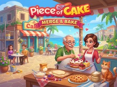 Spēle Piece of Cake: Merge & Bake