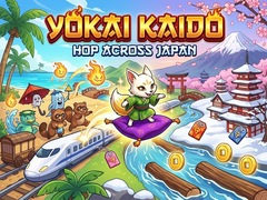 Spēle Yokai Kaido - Hop Across Japan