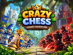 Spēle Crazy Chess: Forest Adventure