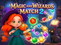 Spēle Magic & Wizards Match 2