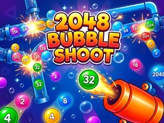 Spēle 2048 Bubble Shoot