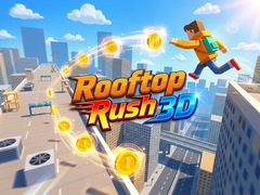 Spēle Rooftop Rush 3D