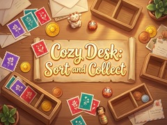 Spēle Cozy Desk Sort and Collect