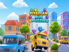 Spēle Pixel Jam Bus Puzzle