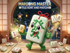 Spēle Mahjong master tile sort and match