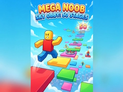 Spēle Mega Noob Sky Obby: 50 Stages