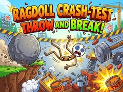 Spēle Ragdoll Crash-Test: Throw and Break!