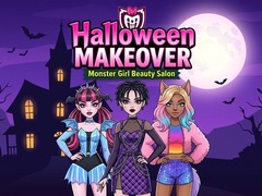 Spēle Halloween Makeover: Monster Girl Beauty Salon