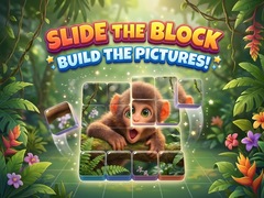Spēle Slide the Blocks: Build the Pictures!