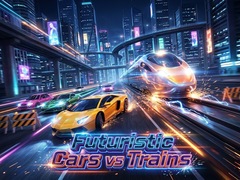 Spēle Futuristic Cars vs Trains
