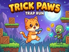 Spēle Trick Paws Trap Run