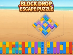 Spēle Block Drop Escape Puzzle