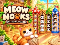 Spēle Meow Nooks: Cat Sort Puzzle