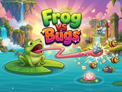 Spēle Frog Vs Bugs