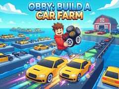 Spēle Obby: Build a Car Farm