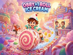 Spēle Obby +1 Roll Ice Cream