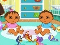 Spēle Dora Playtime With The Twins