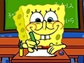 Spēle Sponge Bob Math Exam Funny Learn