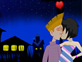 Spēle Halloween Kiss