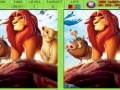 Spēle Lion King Spot The Difference