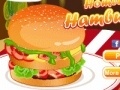 Spēle Perfect homemade hamburger
