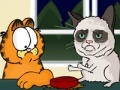 Spēle Garfield Meets Grumpy Cat