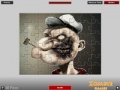 Spēle Popeye Zombie Puzzle