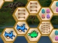 Spēle Dinosaur Hexajong